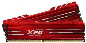Kit Memorie ADATA XPG Gammix D10 DDR4 8GB (2x4GB) 2400MHz CL16 Red Heatsink Edition
