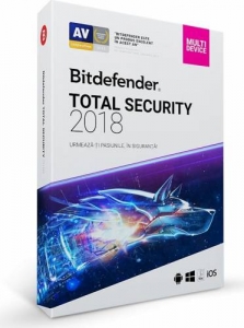 Antivirus Bitdefender Total Security 2018 1 Year 5 PC Base License