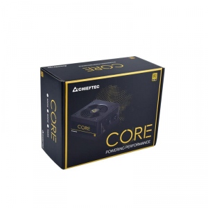 Chieftec ATX PSU Core series BBS-600S, 12cm fan, 600W, 80 PLUSÂ® Gold, Active PFC
