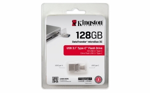 Memorie USB Kingston 128GB USB 3.1 Argintiu