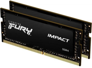 Kit Memorie Laptop Kingston Fury Impact 32GB 3200MHz DDR4 CL20 SODIMM 