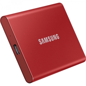 SSD Extern Samsung T7 500GB USB 3.2 MU-PC500R/WW Red