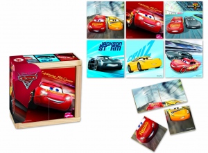 Cars 3- Puzzle in cutie, 6 poze