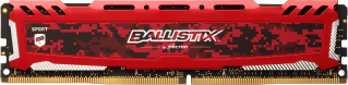 Memorie Crucial Ballistix Sport LT 8GB DDR4 2666MHz CL16 DR x8 Red