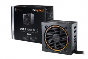 be quiet! Pure Power 10 500W CM, 80PLUS Silver, activePFC, 2xPCI-E