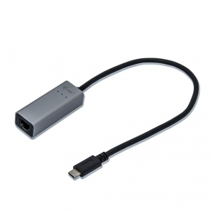 i-tec USB C adaptor  Metal Gigabit Ethernet 1x USB-C to RJ-45 LED