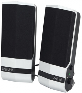 Boxe Logilink 2.0 RMS 4.8W (2 x 2.4W) black&silver USB power 