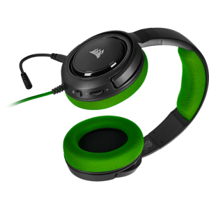 Casti Corsair Stereo Gaming Headset HS35 Green (EU)