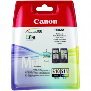 Cartus cerneala Original Canon CLI-526VP Color PHOTO VALUE Pack compatibil IP4850 MG5150/5250 6150 8150