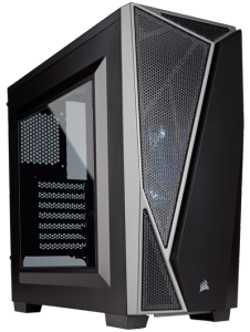 Carcasa Corsair Carbide Series SPEC-04 Mid Tower, 120mm, LED, Tempered Glass