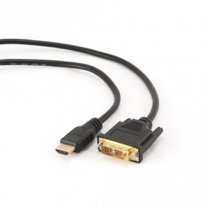 Gembird HDMI to DVI male-male cable with gold-plated connectors
