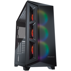 Cougar | Dark Blader X5 RGB | 385UM30.0003 | Case |  Mid tower / Dual 360mm water cooling / 4mm Tempered Glass / ARGB fans x 3