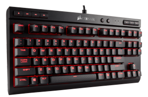 Tastatura Cu Fir Multimedia Corsair K63 Cherry MX Red USB Negru