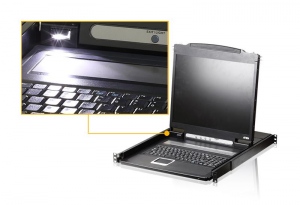 ATEN CL1000N KVM Console LCD 19-- + keyboard + touchpad 19-- 1U