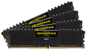 Kit Memorie Corsair Vengeance 16GB DDR4 (4 x 4 GB) 3000MHz CMK16GX4M4C3000C16