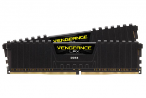 Kit Memorie Corsair Vengeance Black Heat spreader 16GB (2X8gb) 3200MHz CL 16