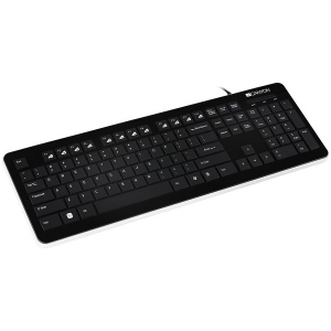 Tastatura Cu Fir Canyon CNS-HKB3-US USB Negru