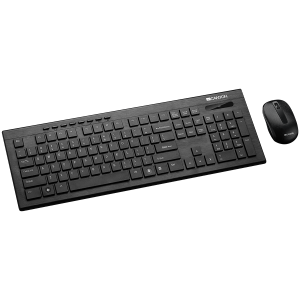 Kit Tastatura + Mouse Wireless CANYON Multimedia 2.4GHZ Black