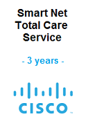 Cisco SmartNet 8X5XNBD SF300-48PP 48-port 10/100 PoE+ Managed 3 Years