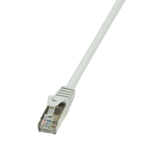 LOGILINK - Cablu Patchcord F/UTP, CAT5e, 15m, gri