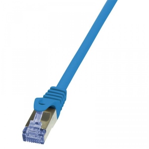 LOGILINK - Patch Cable Cat.6A 10G S/FTP PIMF PrimeLine blue 7