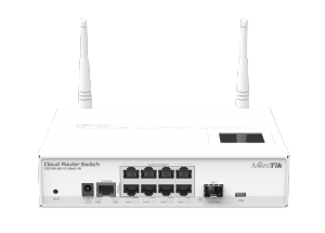 Switch MikroTik Cloud Router CRS109-8G-1S-2HnD-IN Poe 8 Porturi 10/100/1000 Mbps