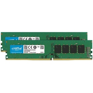 Crucial 16GB Kit (2x8GB) DDR4-3200 UDIMM CL22 (8Gbit/16Gbit), EAN: 649528903556