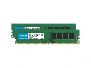 Kit Memorie Crucial 16GB (2x8GB) DDR4 2666MHz CL19 Unbuffered DIMM