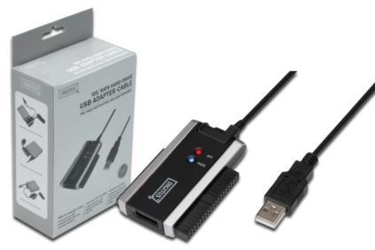 DIGITUS Cable Adapter USB2.0 to SSD/HDD 2.5--/3.5--, IDE/SATA II