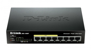 Switch D-Link DGS-1008P Poe 8Porturi 10/100/1000 Mbps