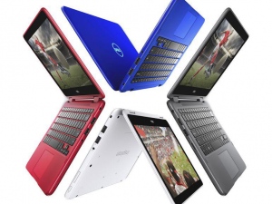 Laptop 2-in-1 Dell Inspiron 3168,  Intel N3710 , 4GB DDR4, 128GB SSD, Intel GMA HD 405, Windows 10 Home