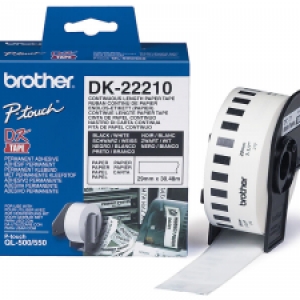 Brother  DK-22210 Banda continua de hartie 29 mm x 30