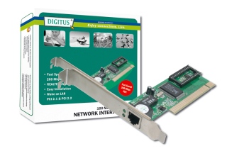 Placa de Retea Digitus DN-1001J PCI 10/100 Mbps