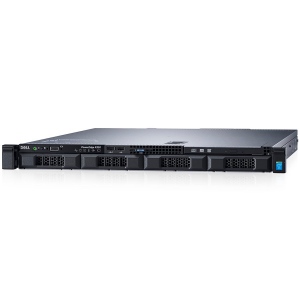 Server Dell PowerEdge R330 -Rack 1U- Intel Xeon E3-1230v5 3.4GHz, 8GB (1x8GB) DDR4-2133 UDIMM, DVD+/-RW, 2x 300GB SAS 10k (max. 4 x 3.5