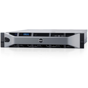 Server Rackmount Dell PowerEdge R530 2U Intel Xeon E5-2620v4 32GB DDR4 120GB SSD 750W PSU