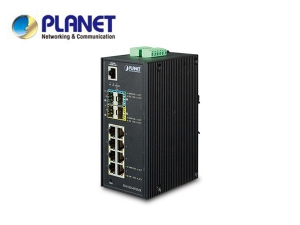 Switch Planet IGS-5225-8T2S2X IP30 Industrial 8 Porturi 10/100/1000 Mbps
