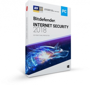 Antivirus Bitdefender Internet Security 2018 1 Years 5 PC Base License