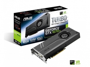 Placa video Asus NVIDIA GEFORCE GTX1070TI Turbo 8GB GDDR5 256 Bit