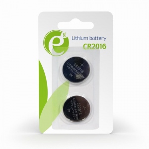 Energenie Button cell CR2016, 2-pack, blister