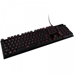 Tastatura Cu Fir HyperX Alloy FPS Red Led Cherry MX USB, Iluminata, Led Multicolor, Negru