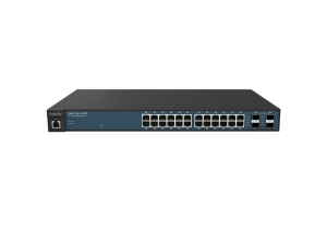 Switch EnGenius Wireless Management 50AP 24-port GbE PoE.at Switch 410W 4SFP L2 19i, EnGenius 