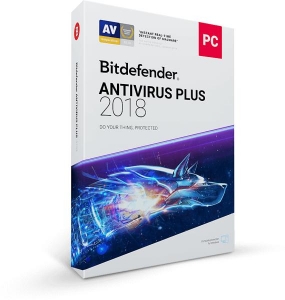 Antivirus Bitdefender Plus 2018 1 Year 3 PC Base License