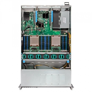 Server Rackmount Intel WILDCAT PASS 2U Intel Xeon E5-2600 R2208WT2YSR 943827 1100W PSU
