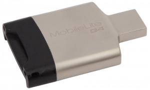 Card Reader  Kingston MobileLite G4 USB 3.0, Grey