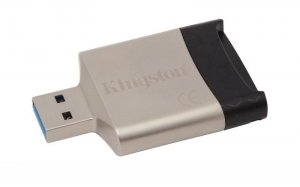 Card Reader  Kingston MobileLite G4 USB 3.0, Grey