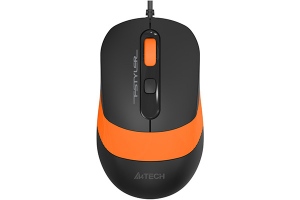 Mouse Cu Fir A4Tech Fstyler, Orange-Black