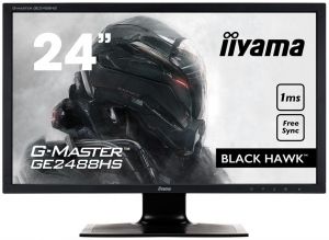 Monitor LED 24 inch Iiyama G-Master Black Hawk GE2488HS 