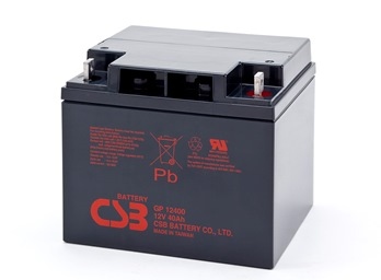 CSB rechargeable battery GP12400 12V/40Ah