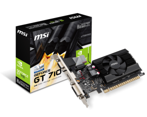 Placa Video MSI GeForce GT 710 2GD3 LP 2GB DDR3 