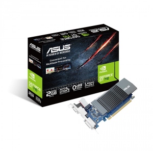 Placa Video Asus nVidia GeForce GT 710 2GB GDDR5 VGA DVI HDMI 